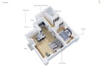 +reserviert+ Renovierte 2,5-Zimmer-Wohnung mit Balkon, zentral und ruhig - Etagenwohnung Haßfurt | Angebot:25542190