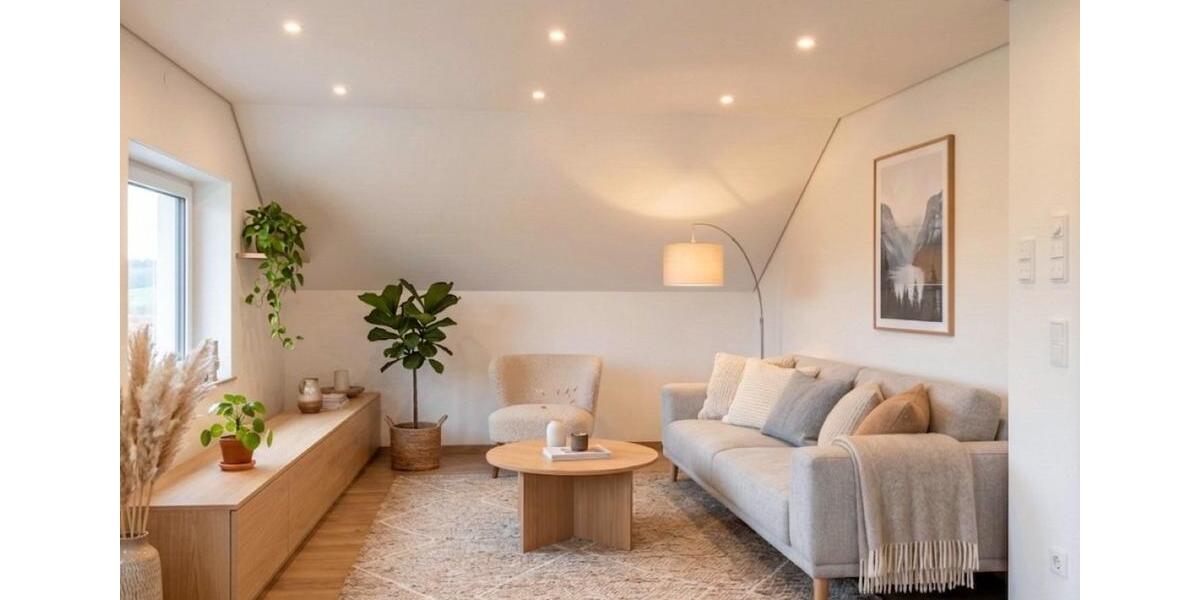 Dachgeschoßwohnung Sennfeld - 4 Zimmer, 88 m&sup2;, 1.100&euro; | Angebot:26385686