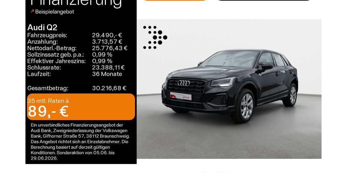 Audi Q2 23.006 km 28.990 &euro; Haßfurt 97437