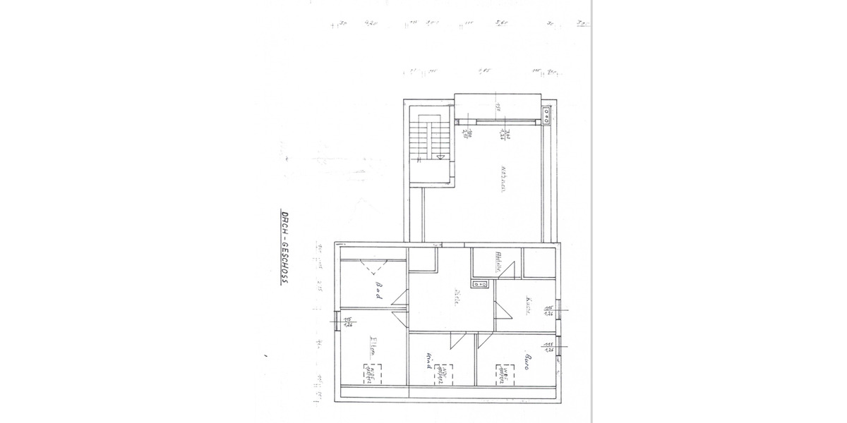 Dachgeschoßwohnung Kolitzheim - 5 Zimmer, 110 m&sup2;, 880&euro; | Angebot:24884524