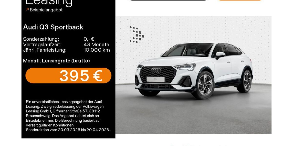 Audi Q3 1.781 km 43.980 &euro; Haßfurt 97437