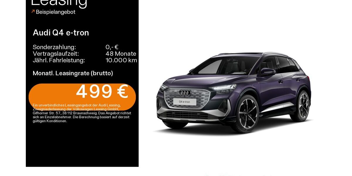 Audi Q4 e-tron 7.860 km 51.490 &euro; Schweinfurt 97424