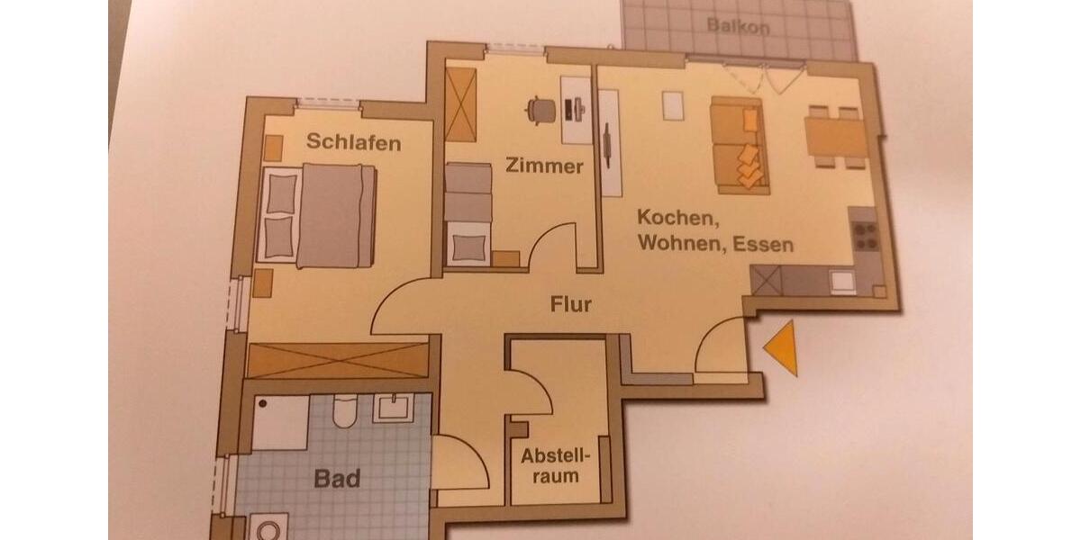 Etagenwohnung Bergrheinfeld - 3 Zimmer, 78 m&sup2;, 389.000&euro; | Angebot:25895019
