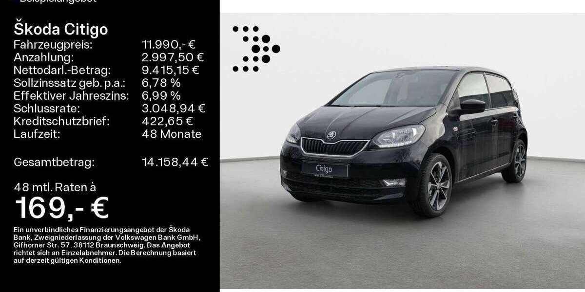 Skoda Citigo 18.390 km 11.990 &euro; Haßfurt 97437