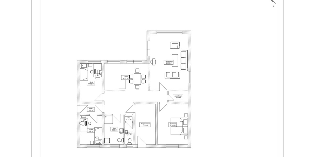 Erdgeschoßwohnung Bad Kissingen - 4.5 Zimmer, 120 m&sup2;, 1.350&euro; | Angebot:25637740