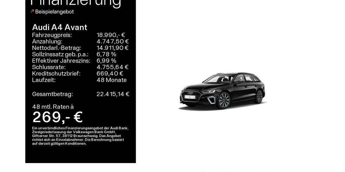 Audi A4 158.519 km 18.990 &euro; Schweinfurt 97424