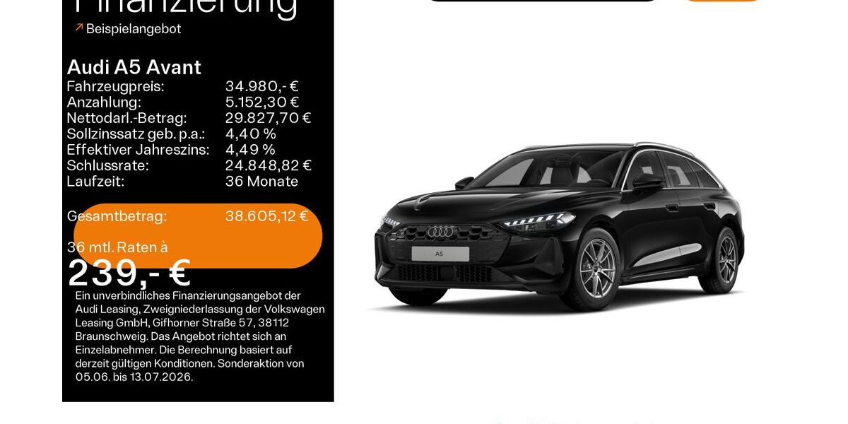 Audi A5 26.434 km 34.980 &euro; Haßfurt 97437