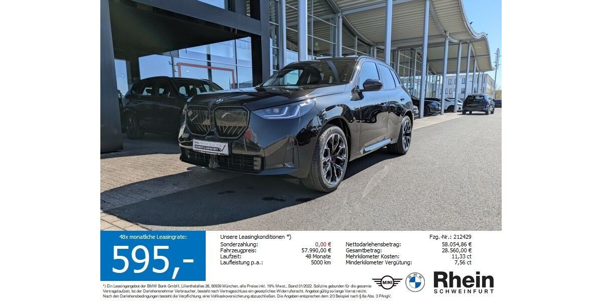 BMW X3 18.218 km 56.790 &euro; Schweinfurt 97424