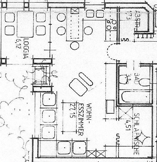 Etagenwohnung Haßfurt - 1.5 Zimmer, 42 m&sup2;, 490&euro; | Angebot:25981923