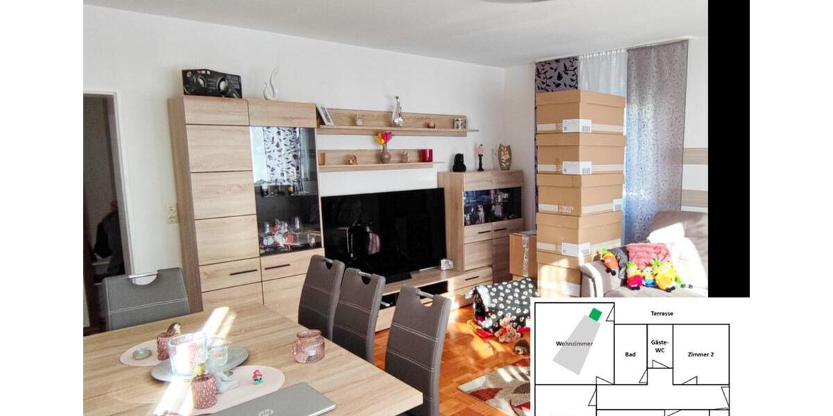 Erdgeschoßwohnung Bad Kissingen - 3 Zimmer, 90 m&sup2;, 625&euro; | Angebot:25609629