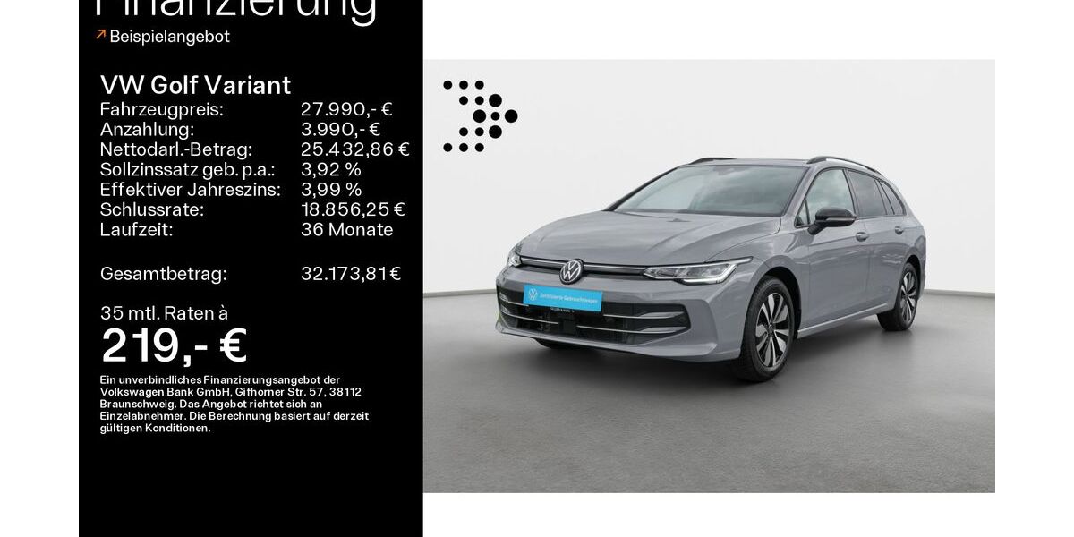 VW Golf 14.489 km 26.990 &euro; Haßfurt 97437
