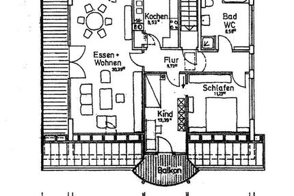 Wohnung Theres - 3 Zimmer, 90 m&sup2;, 780&euro; | Angebot:25978847