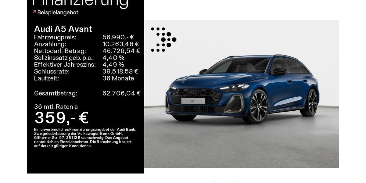 Audi A5 11.857 km 54.990 &euro; Schweinfurt 97424
