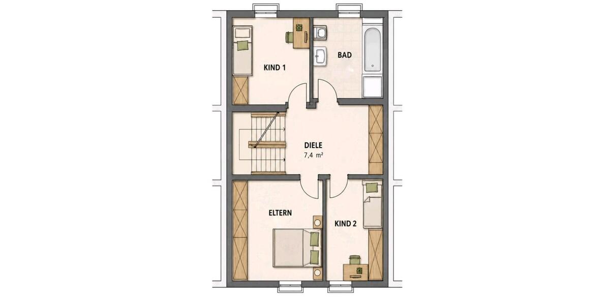 Reihenhaus Schweinfurt Haardt - 6 Zimmer, 134 m&sup2;, 458.000&euro; | Angebot:26941533