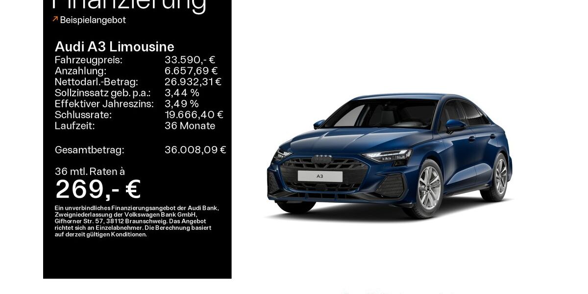 Audi A3 28.043 km 32.590 &euro; Schweinfurt 97424