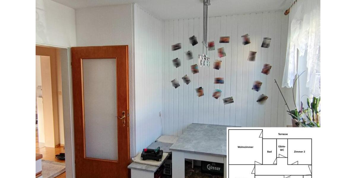 Erdgeschoßwohnung Bad Kissingen - 3 Zimmer, 90 m&sup2;, 625&euro; | Angebot:25609629