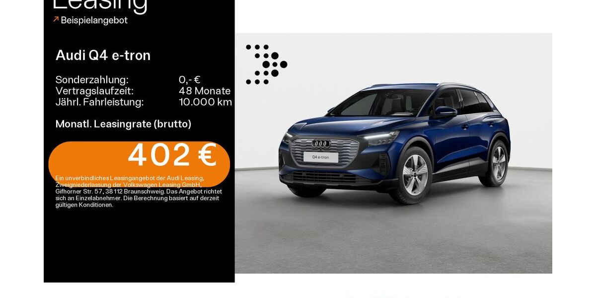 Audi Q4 e-tron 4.605 km 37.790 &euro; Haßfurt 97437