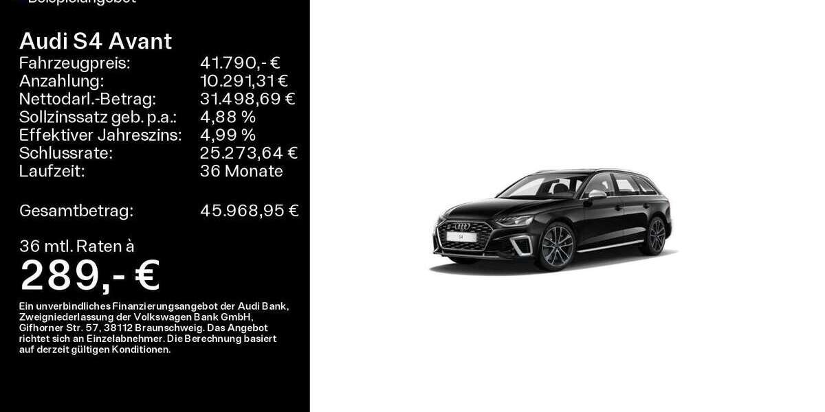 Audi S4 40.627 km 41.790 &euro; Haßfurt 97437