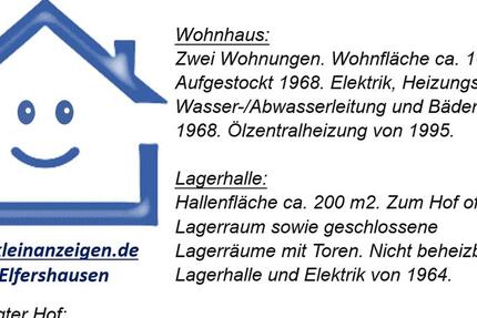 Haus Elfershausen - 250.000&euro; | Angebot:12621613