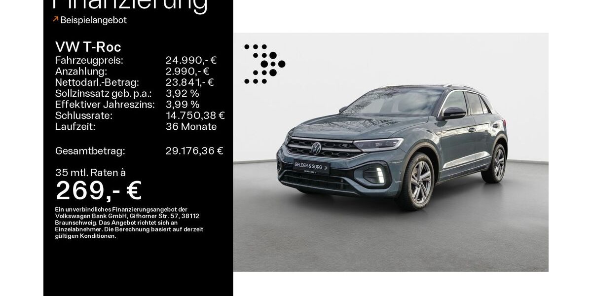 VW T-Roc 69.253 km 24.990 &euro; Schweinfurt 97424