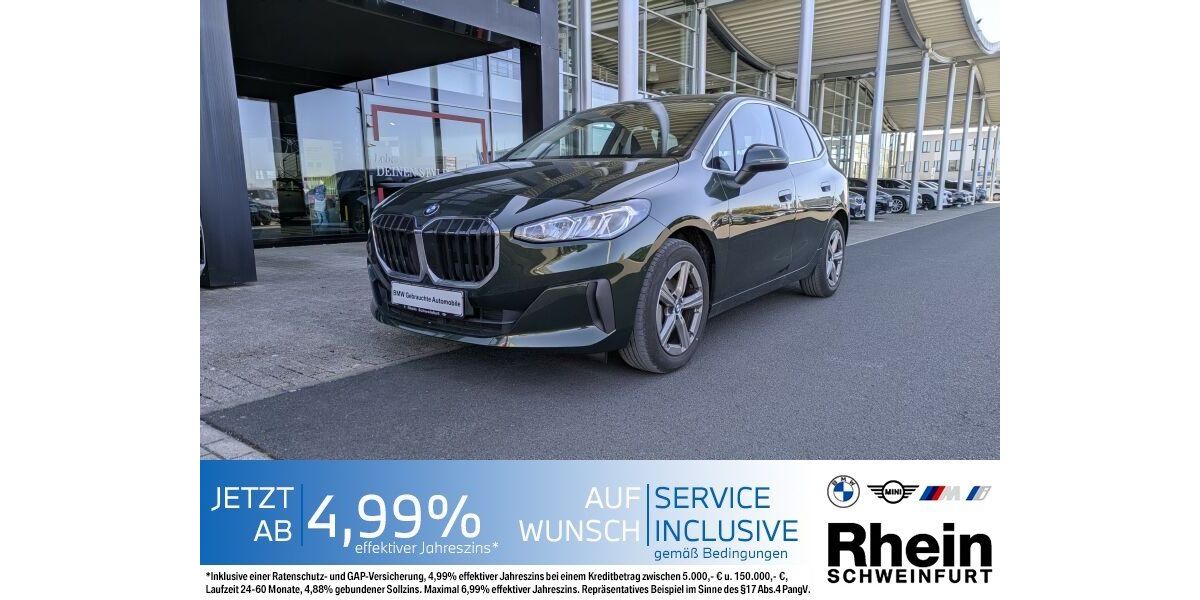 BMW 218 Active Tourer 62.674 km 21.850 &euro; Schweinfurt 97424