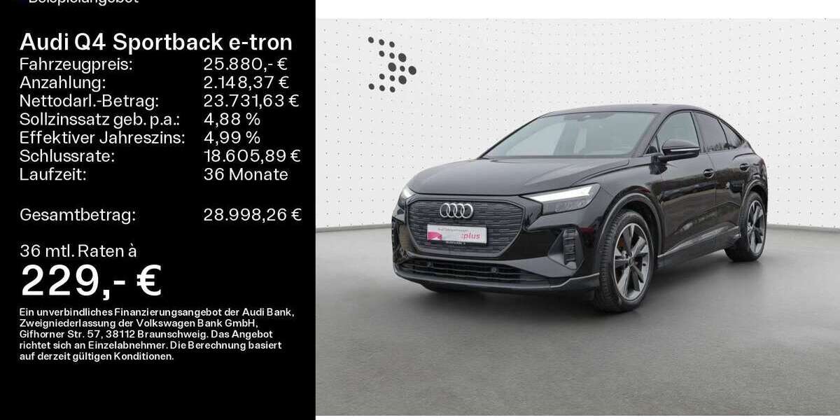 Audi Q4 e-tron 33.000 km 25.880 &euro; Haßfurt 97437