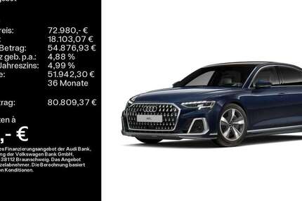 Audi A8 23.101 km 72.980 &euro; Haßfurt 97437