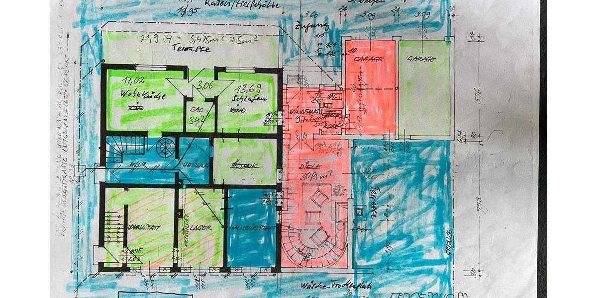 Einfamilienhaus Bad Kissingen Winkels - 6 Zimmer, 212 m&sup2;, 285.000&euro; | Angebot:26820738