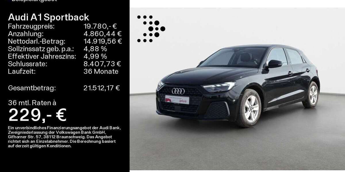 Audi A1 39.657 km 19.780 &euro; Haßfurt 97437