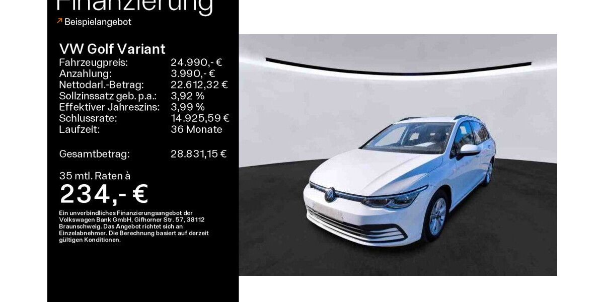 VW Golf 61.337 km 24.990 &euro; Haßfurt 97437