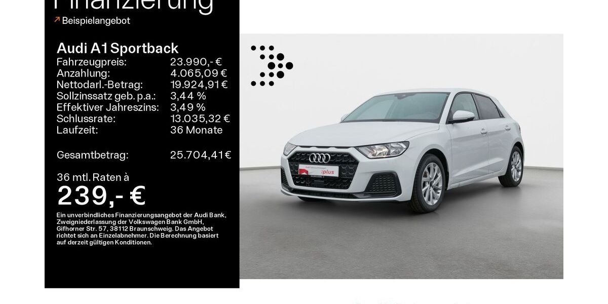 Audi A1 6.706 km 22.880 &euro; Schweinfurt 97424
