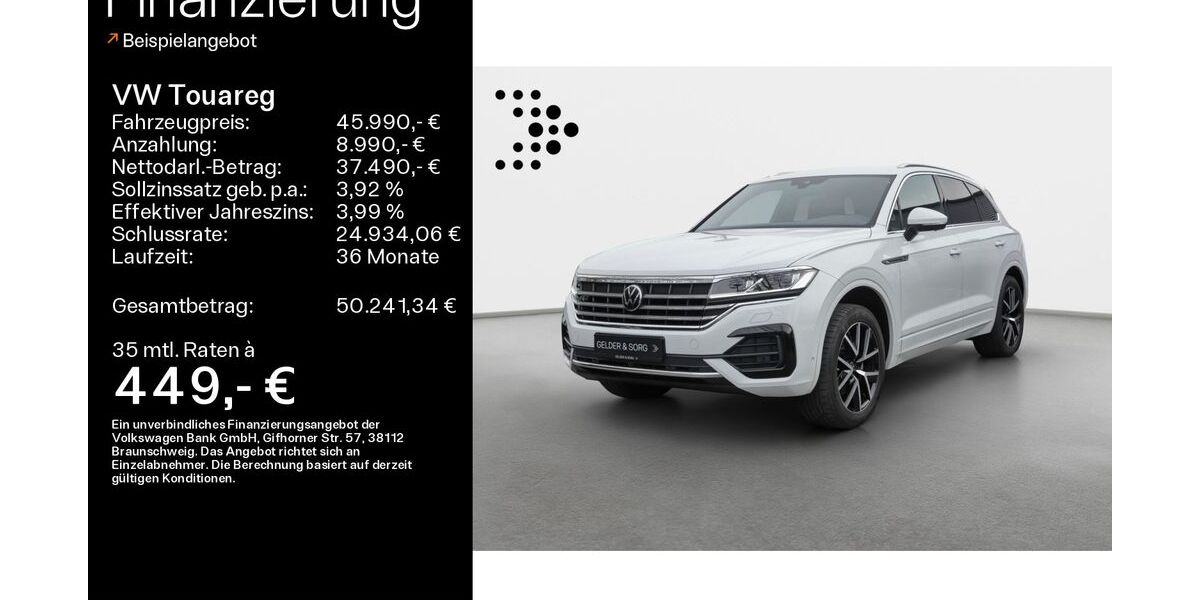 VW Touareg 72.725 km 43.990 &euro; Haßfurt 97437
