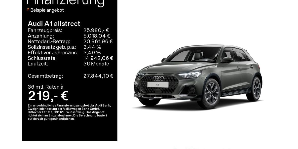 Audi A1 6.555 km 25.980 &euro; Haßfurt 97437