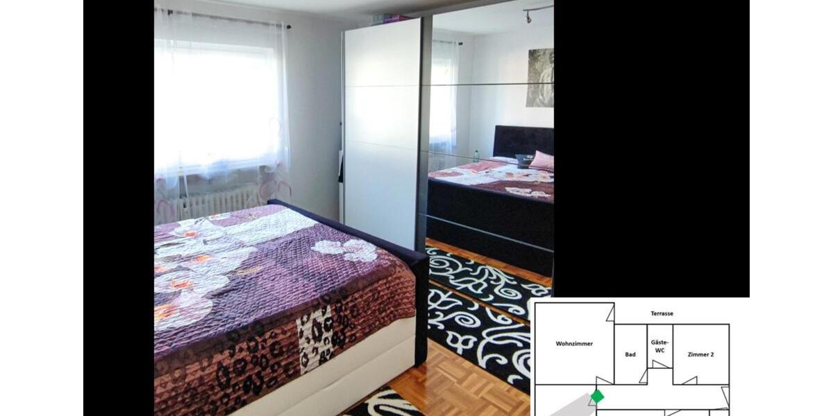 Erdgeschoßwohnung Bad Kissingen - 3 Zimmer, 90 m&sup2;, 625&euro; | Angebot:25609629