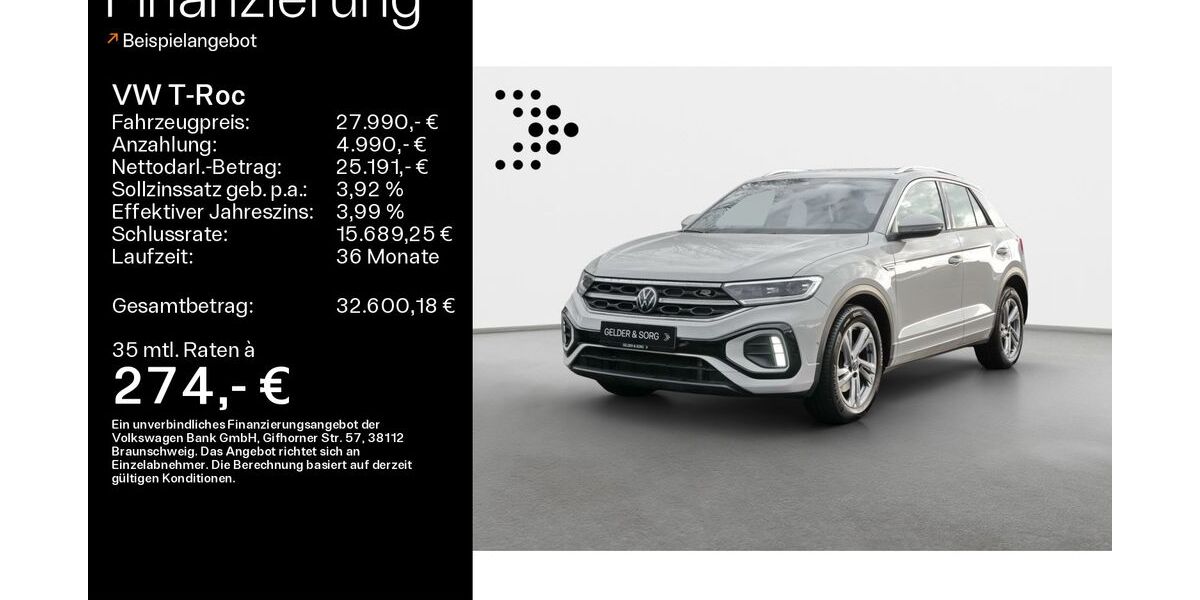 VW T-Roc 73.500 km 26.990 &euro; Bad Kissingen 97688