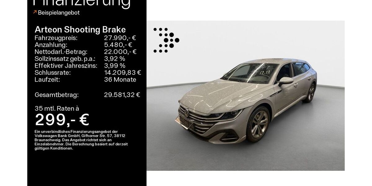 VW Arteon 73.650 km 26.490 &euro; Haßfurt 97437