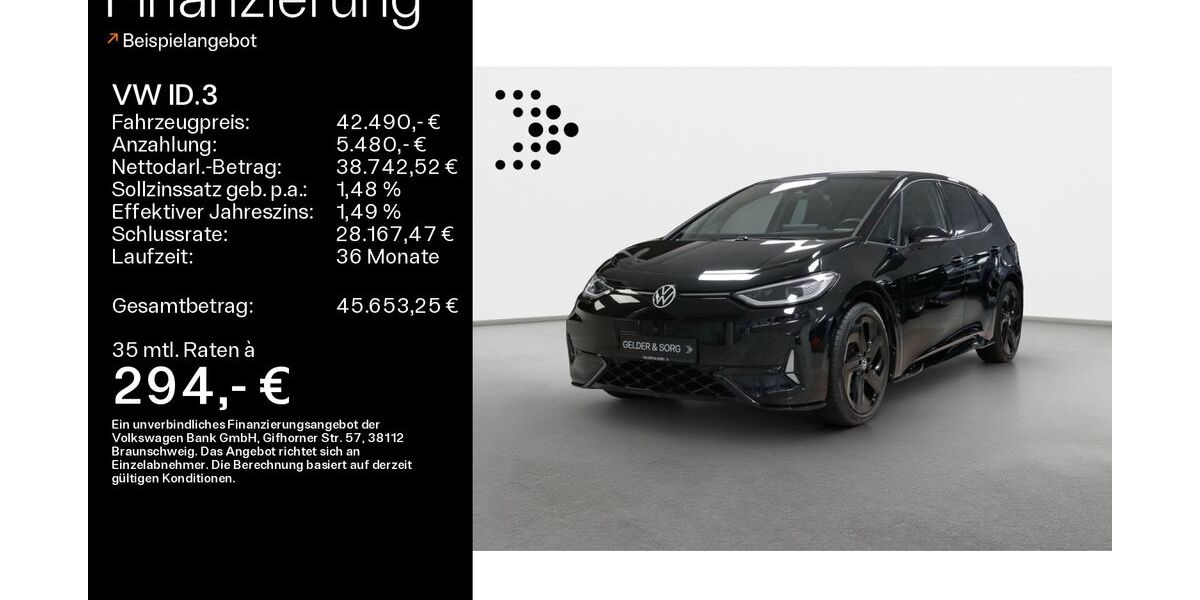 VW ID.3 14.950 km 41.880 &euro; Haßfurt 97437