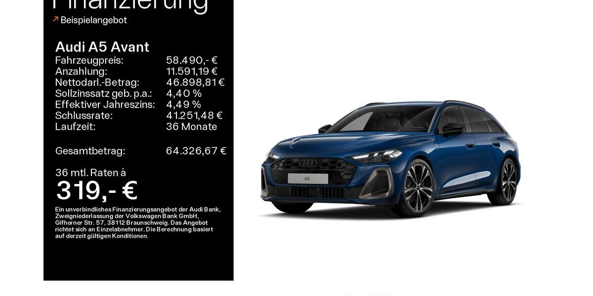 Audi A5 11.857 km 58.490 &euro; Schweinfurt 97424