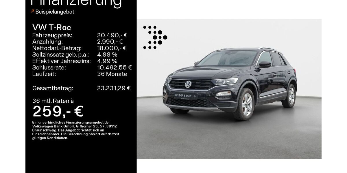 VW T-Roc 81.100 km 18.980 &euro; Schweinfurt 97424
