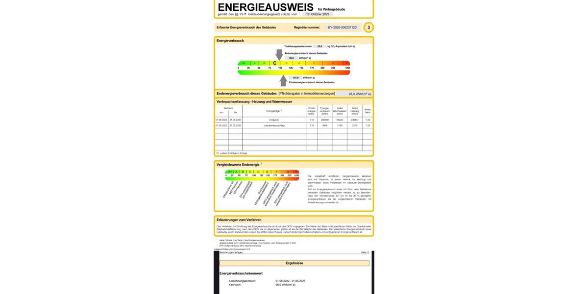 Etagenwohnung Volkach - 3 Zimmer, 105 m&sup2;, 1.000&euro; | Angebot:25282309