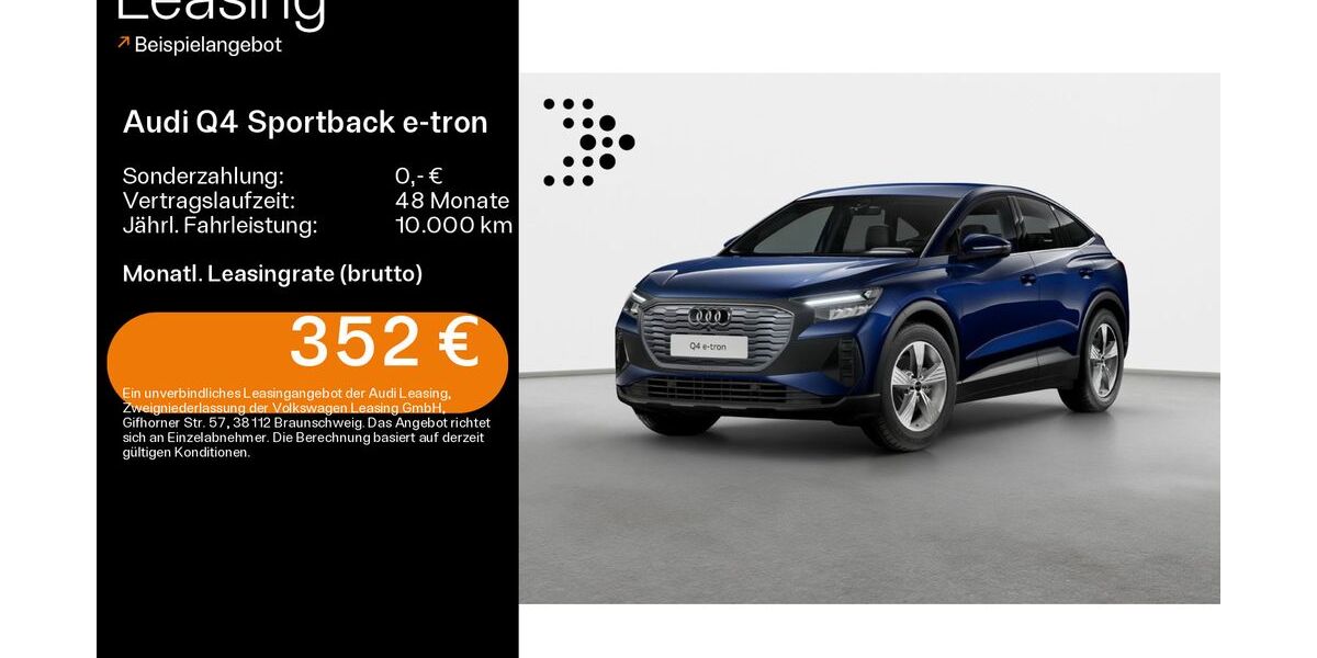 Audi Q4 e-tron 37.811 km 24.780 &euro; Sand am Main 97522