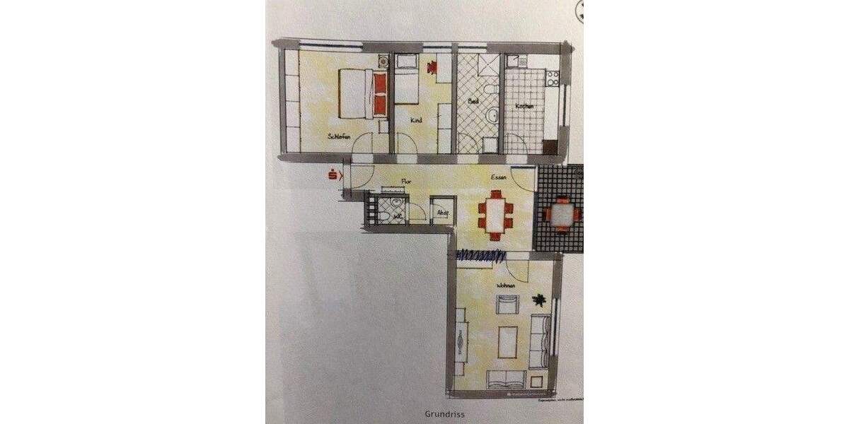 Etagenwohnung Zeil am Main Zeil - 3 Zimmer, 86 m&sup2;, 169.000&euro; | Angebot:26092118