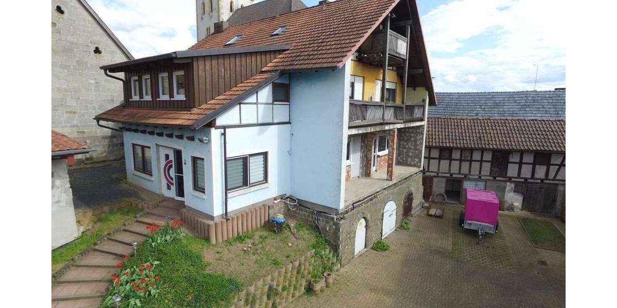 Einfamilienhaus Aidhausen - 10 Zimmer, 370 m&sup2;, 399.000&euro; | Angebot:21479318