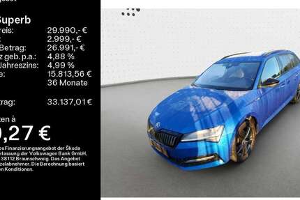 Skoda Superb 59.550 km 29.990 &euro; Bad Kissingen 97688