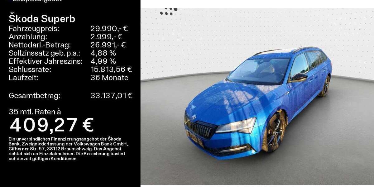 Skoda Superb 59.550 km 29.990 &euro; Bad Kissingen 97688