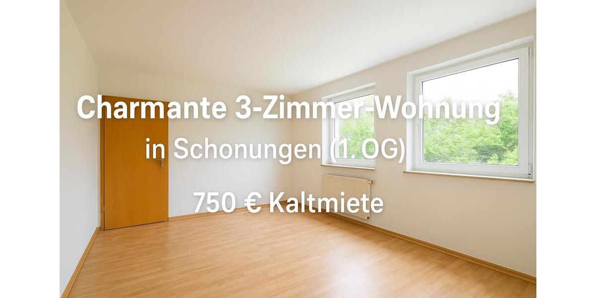 Etagenwohnung Schonungen Forst - 3 Zimmer, 60 m&sup2;, 750&euro; | Angebot:25022789
