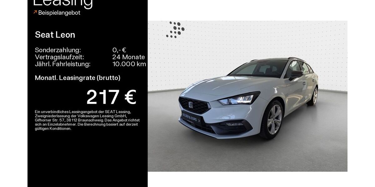 Seat Leon 6.712 km 25.490 &euro; Haßfurt 97437