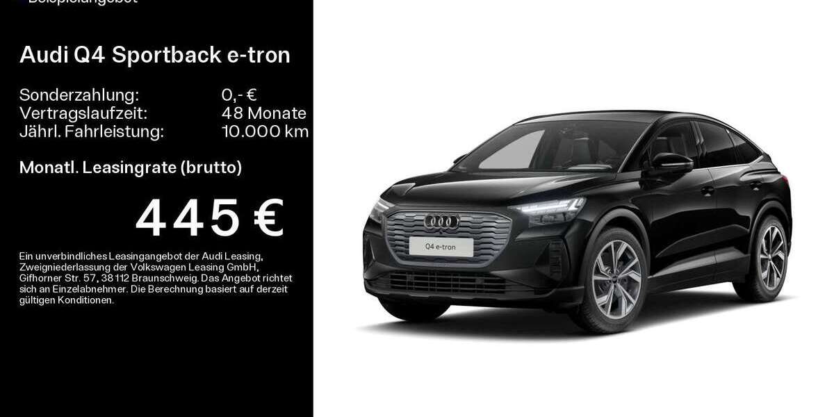 Audi Q4 e-tron 6.026 km 46.490 &euro; Schweinfurt 97424