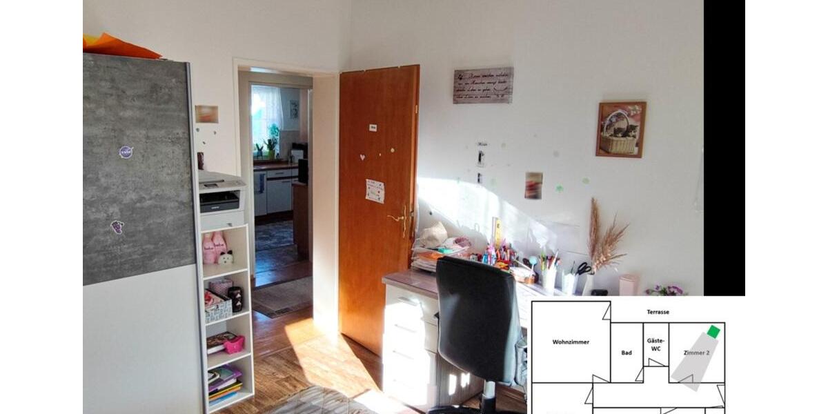 Erdgeschoßwohnung Bad Kissingen - 3 Zimmer, 90 m&sup2;, 625&euro; | Angebot:25609629