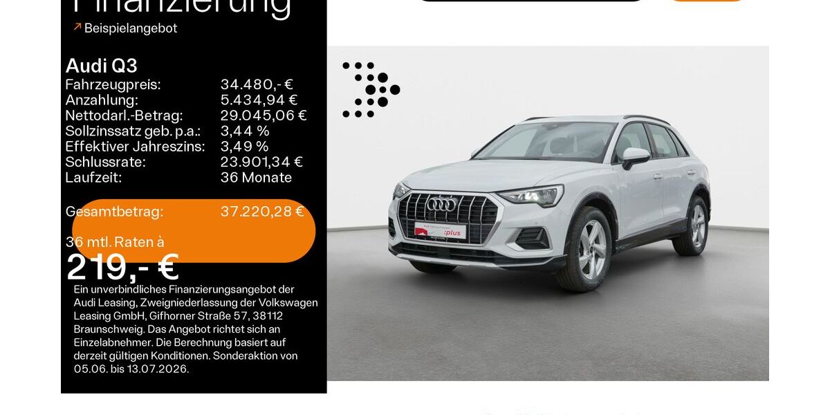 Audi Q3 28.550 km 34.480 &euro; Schweinfurt 97424